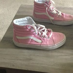Vans high top sneakers